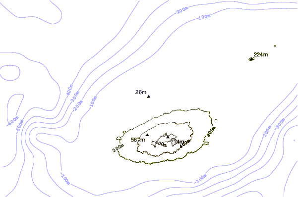 Shoreline around Manglecito