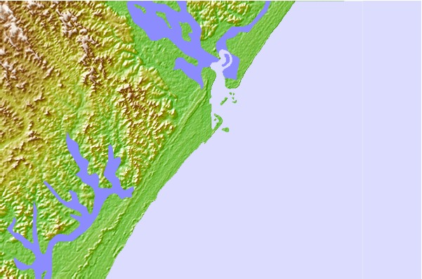 Surf spots located close to Mangue Seco
