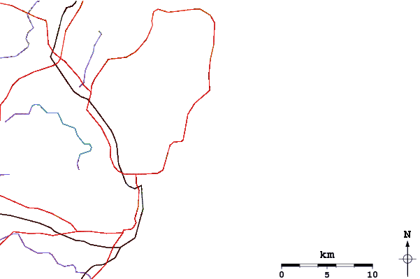 Roads and rivers around Manly-North Steyne