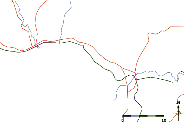 Roads and rivers around Manresa State Beach