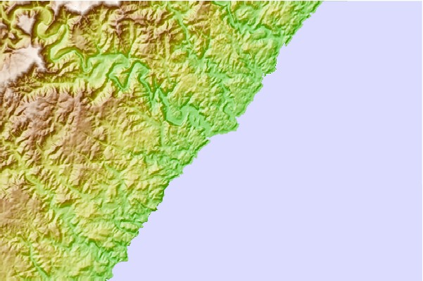 Surf spots located close to Mapuzi
