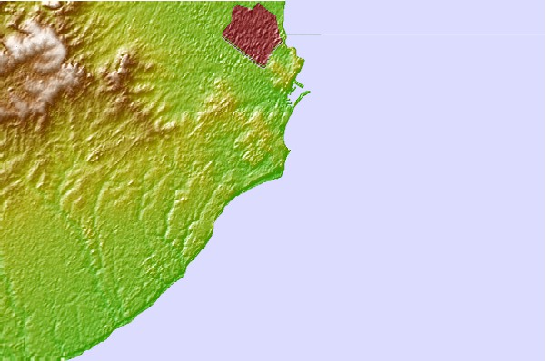 Surf spots located close to Maquinita