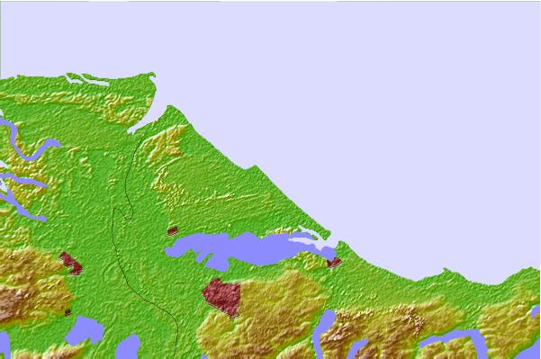 Surf spots located close to Mar Bravo