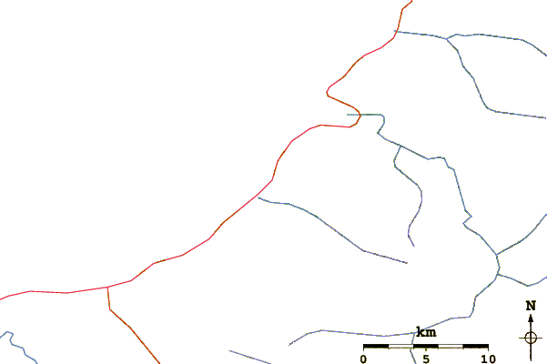 Roads and rivers around Maraenui