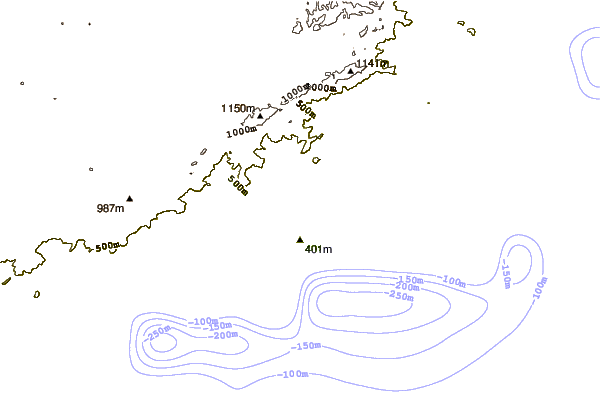 Shoreline around Maranduba