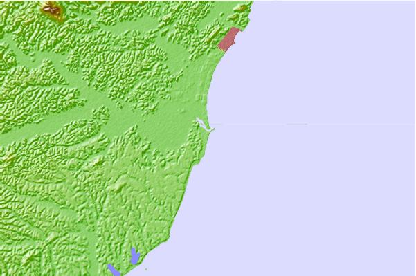 Surf spots located close to Marataizes