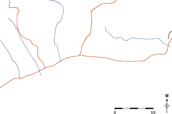 Roads and rivers around Marbella - Playa del Cable