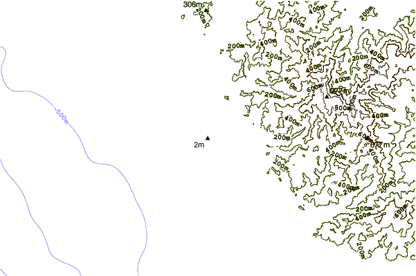 Shoreline around Marbella