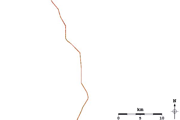 Roads and rivers around Marconis Beach
