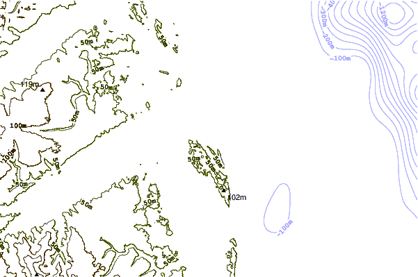 Shoreline around Mar da Frente