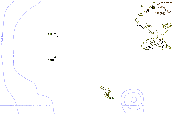 Shoreline around Maresciallo