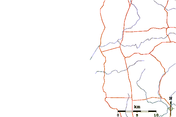 Roads and rivers around Margaret River Bommie