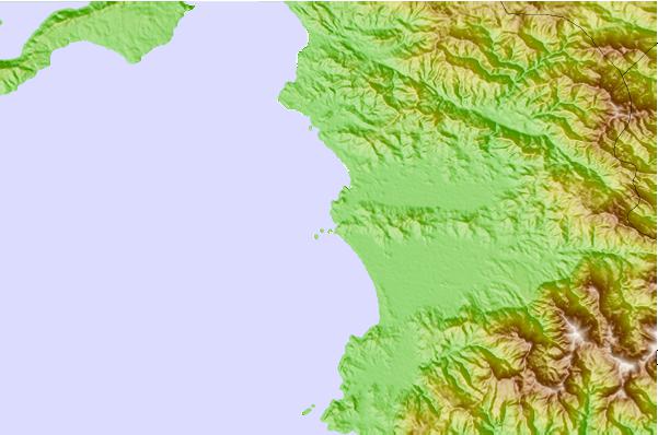 Surf spots located close to Mariatos