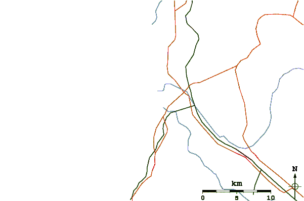 Roads and rivers around Marina State Beach