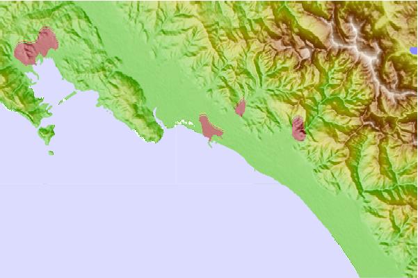 Surf spots located close to Marina di Carrara
