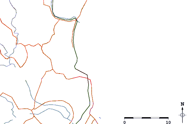 Roads and rivers around Napier - Marine Parade