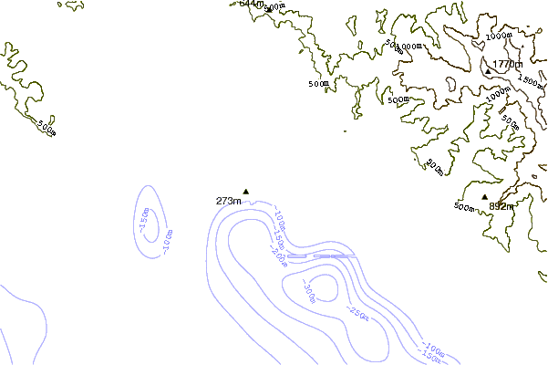 Shoreline around Marinella di Sarzana