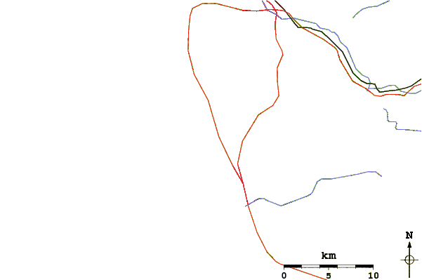 Roads and rivers around Marisol North Point