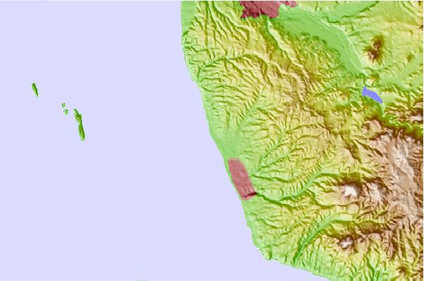 Surf spots located close to Marisol