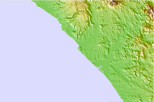 Surf spots located close to Marmols Left Point
