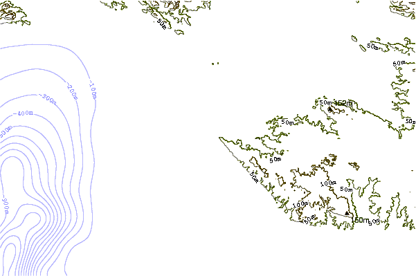 Shoreline around Marquella