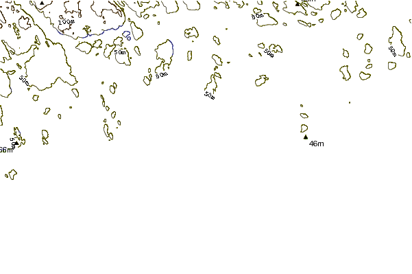Shoreline around Martinique