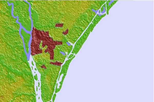 Surf spots located close to Mason s Inlet