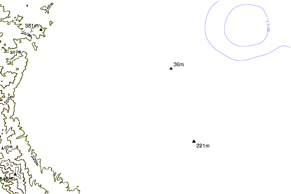 Shoreline around Matakana Island