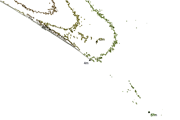 Shoreline around Matalascañas