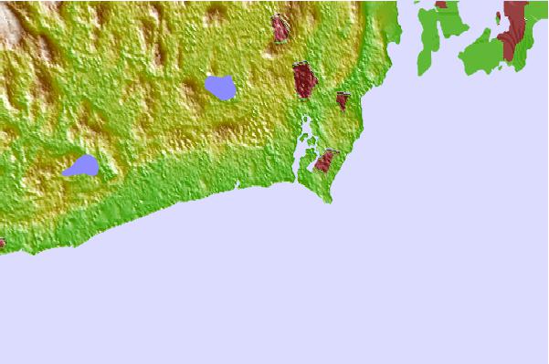 Surf spots located close to Matunuck-Deep Hole