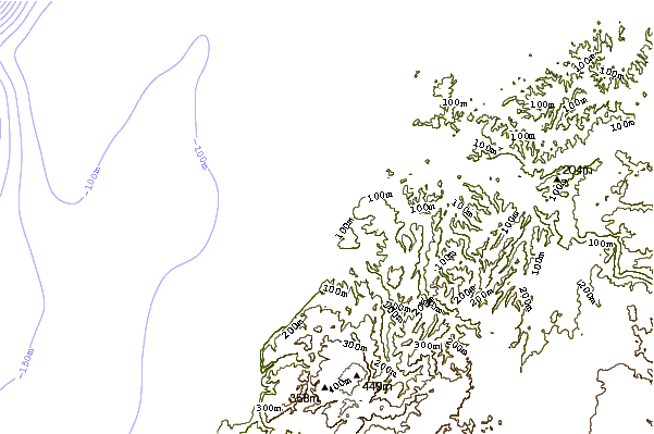 Shoreline around Matanzas