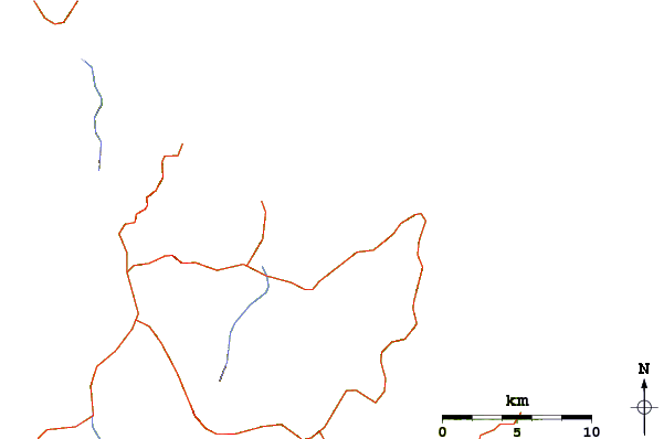 Roads and rivers around Matarangi