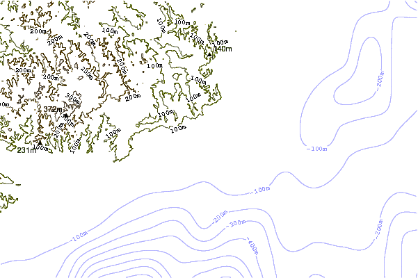 Shoreline around Matsube Bay