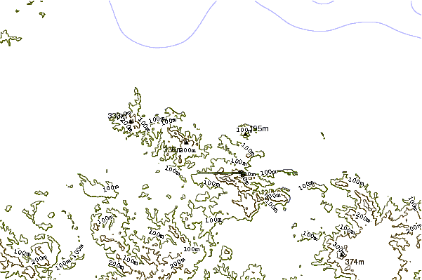 Shoreline around Motukahakaha and Paradise Bay