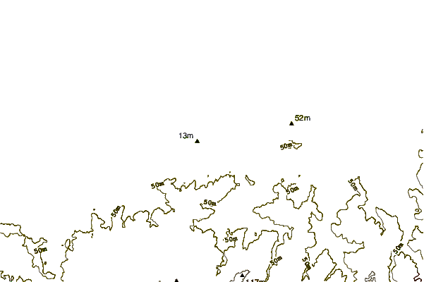Shoreline around Mauvaise Greve