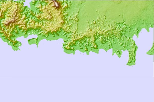 Surf spots located close to Mawun