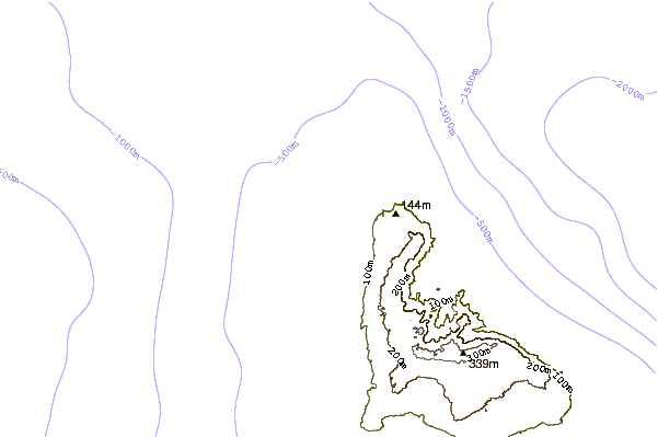 Shoreline around Maycocks
