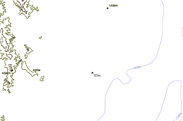 Shoreline around Mckenzies Beach