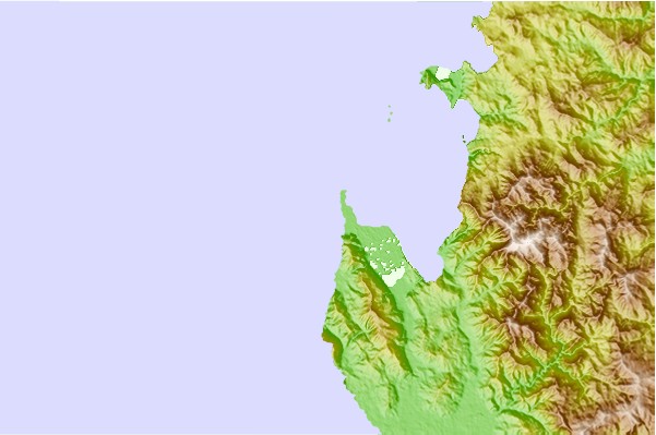 Surf spots located close to Mecana
