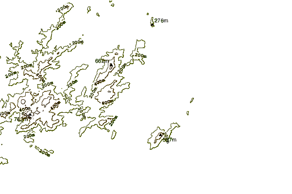 Shoreline around Itapema - Meia Praia
