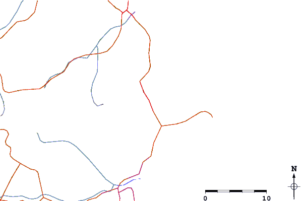 Roads and rivers around Itapema - Meia Praia
