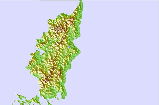 Surf spots located close to Melekeok (Babelthuap)