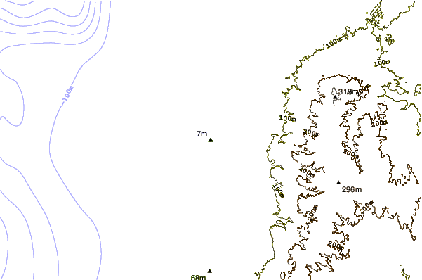 Shoreline around Melides