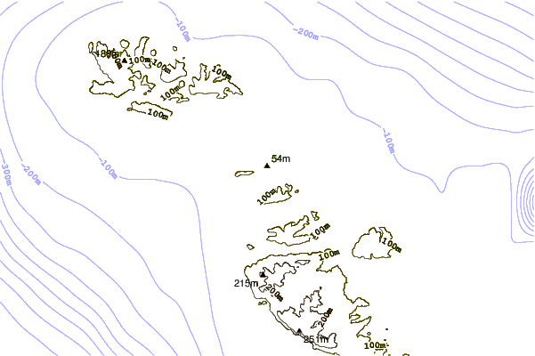 Shoreline around Mellieha-Bay