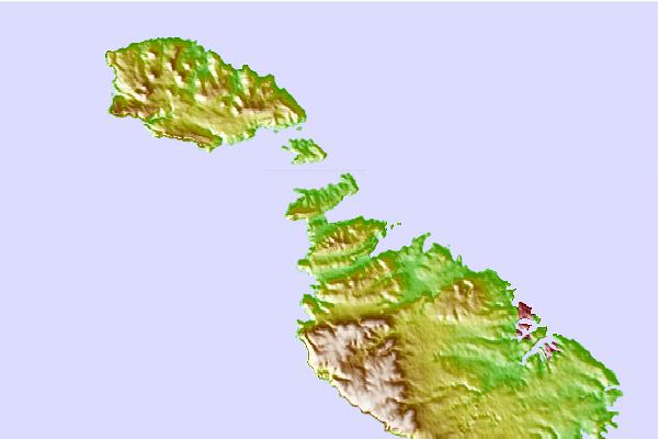 Surf spots located close to Mellieha-Bay