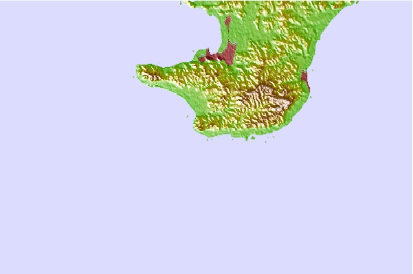 Surf spots located close to Mera