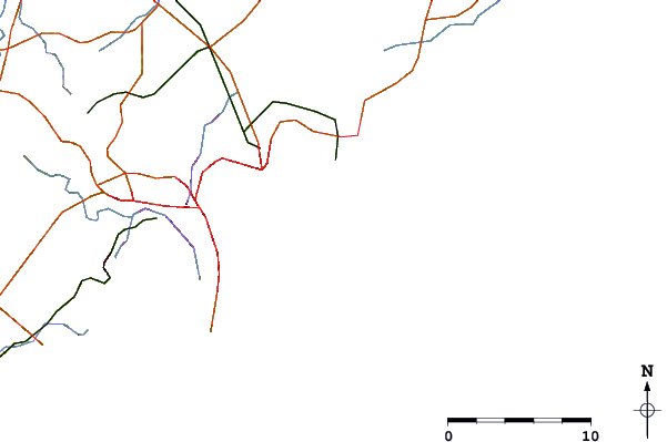Roads and rivers around Merewether - Ladies