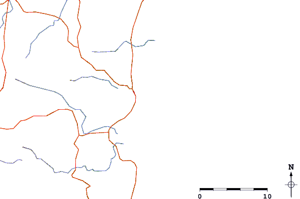 Roads and rivers around Merimbula Bar