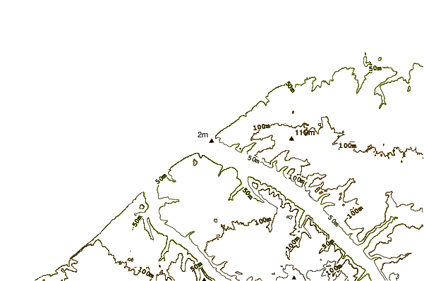 Shoreline around Mers-les-Bains