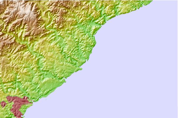 Surf spots located close to MiddleRock